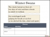 Winter Swans Teaching Resources (slide 7/52)